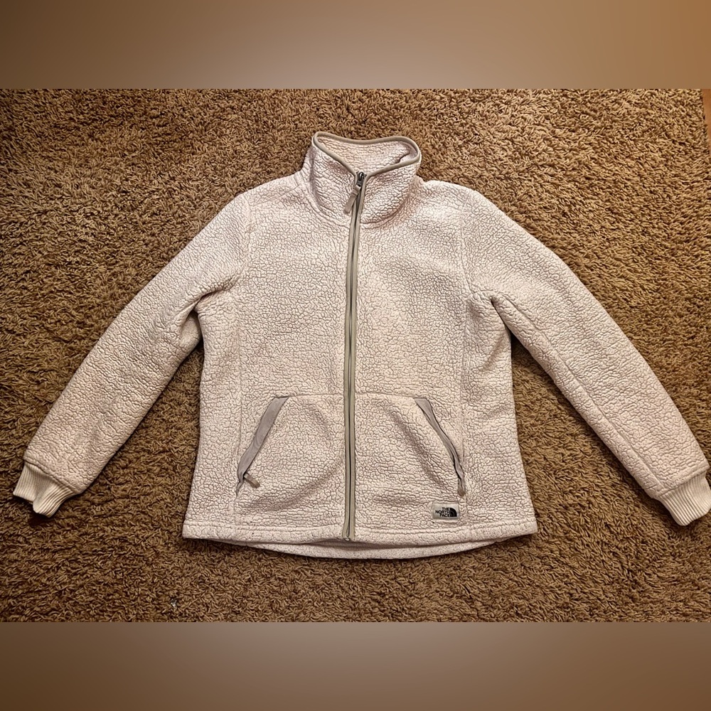 The North Face Women's Off-White Teddy Jacket
